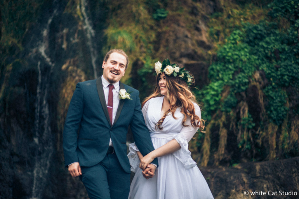 a winter elopement