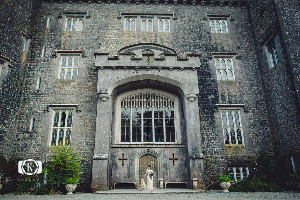 Irish castle wedding Gothic Castle elopement Elope to Ireland Elope in Ireland Elope Ireland