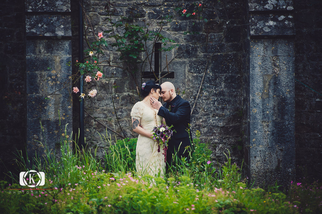 Irish castle wedding Gothic Castle elopement Elope to Ireland Elope in Ireland Elope Ireland