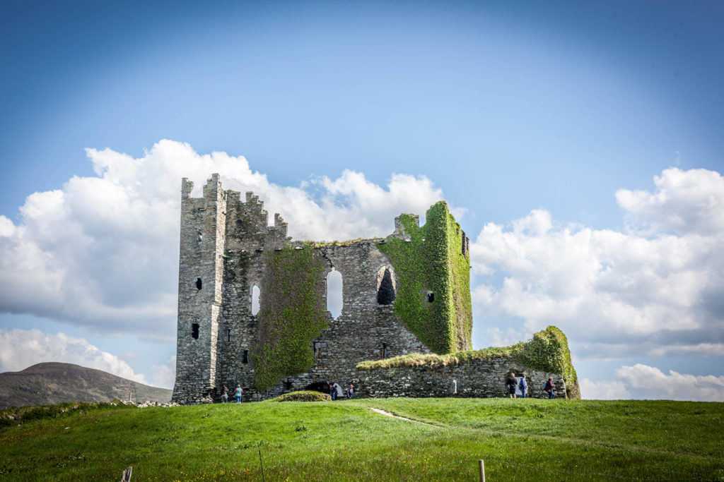 elope to ireland Ballycarbery Castle wild atlantic way