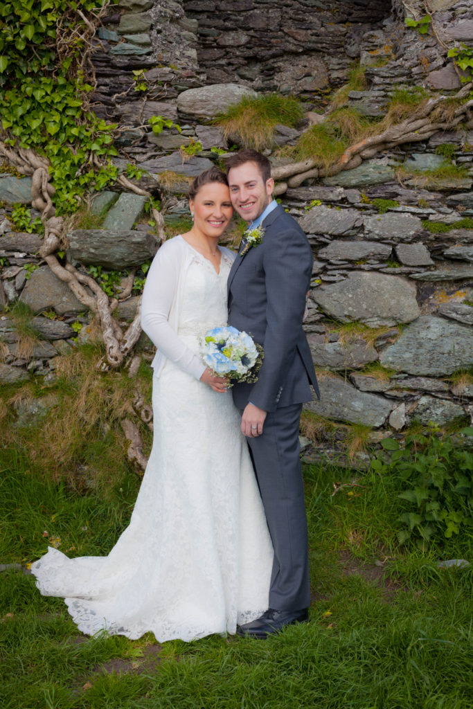 elope to ireland the married couple after the ceremony