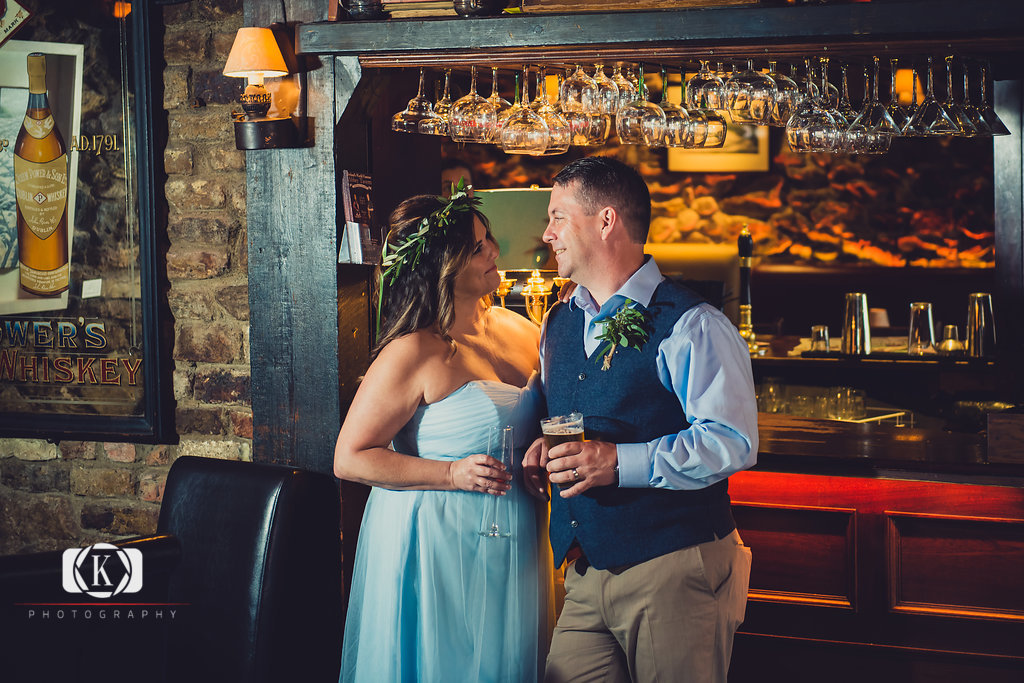Elope to Ireland in dublin on a cliff at the Howth Clontarf Castle
