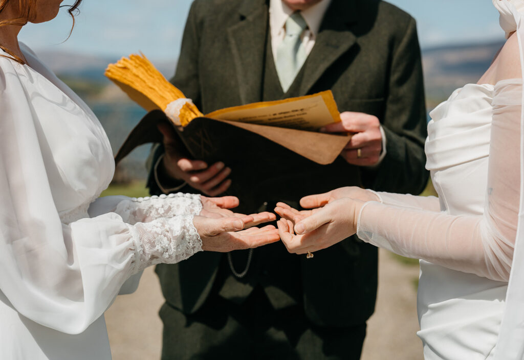 beautiful west Cork wedding ceremony at Bantry House