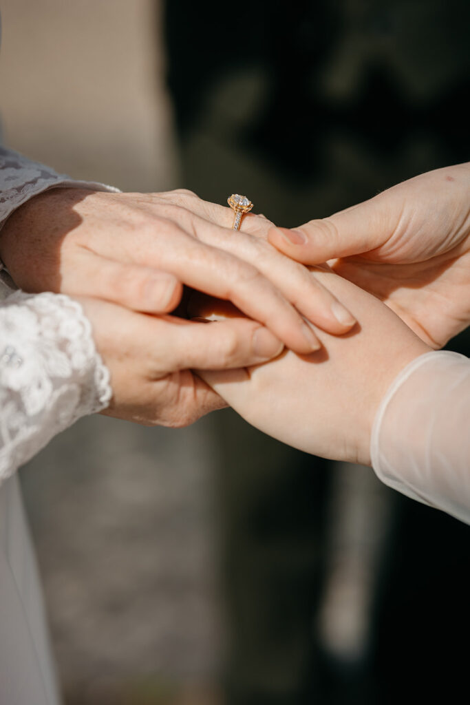 beautiful west Cork wedding ceremony at Bantry House
